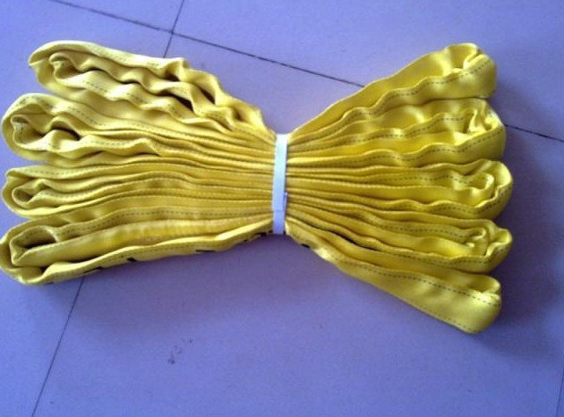 厂家直供 柔性吊带3t2m 聚酯纤维圆带6m3t 双眼吊装带起重吊带