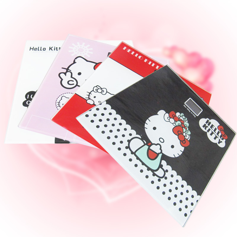 可爱卡通Hellokitty电子体重称 脂肪人体秤 减肥神器 创意礼品，款式随机9