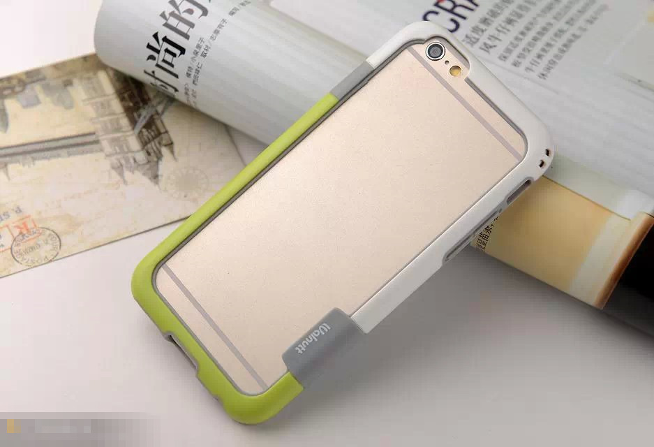 苹果外壳_韩版双色 8p代tpu外壳 6plus信号圈手