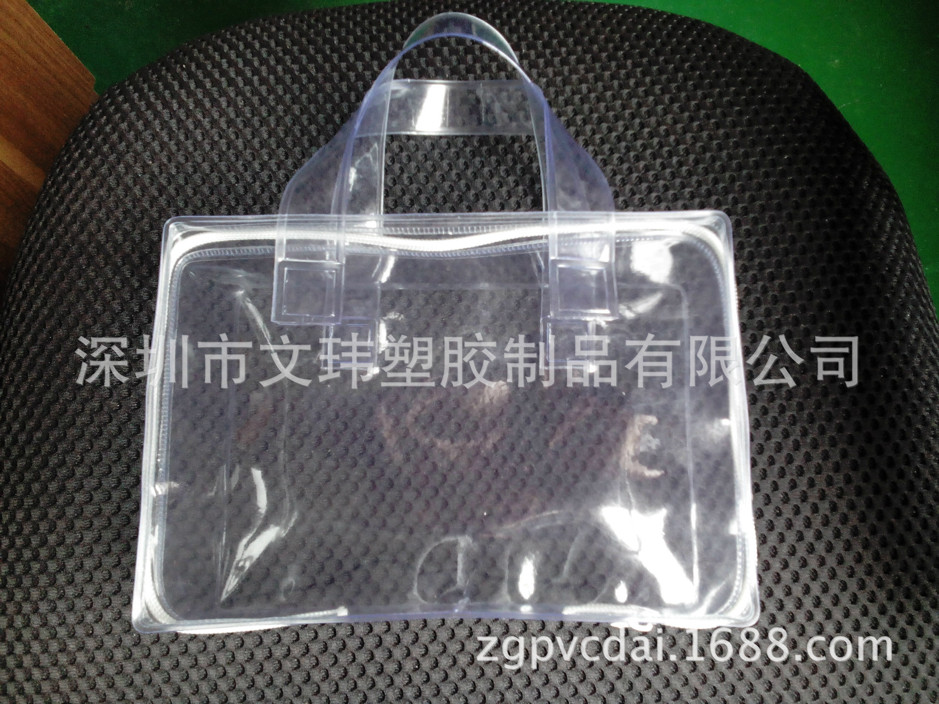 深圳厂家供应pvc手提袋、拉链袋、立体袋