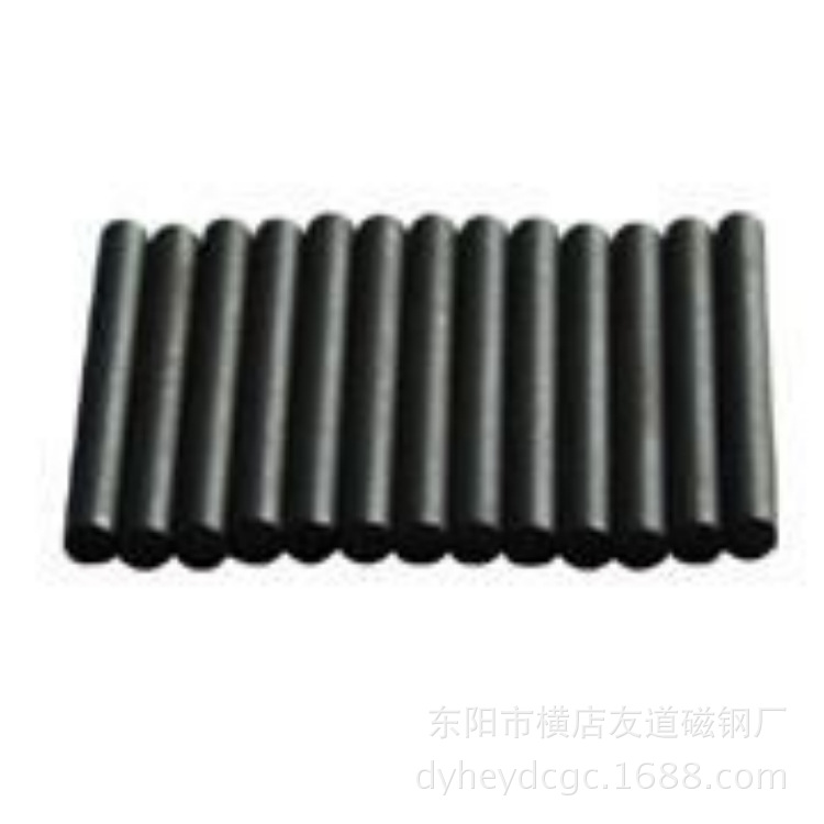 厂家直销铁氧体磁棒圆柱形普通磁铁专业厂家 品质保证规格可定做