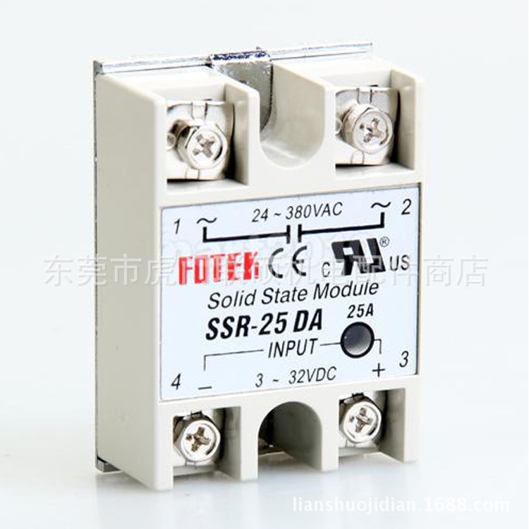 阳明FOTEK固态继电器SSR-25DA 原装正品 长期供应相关型号