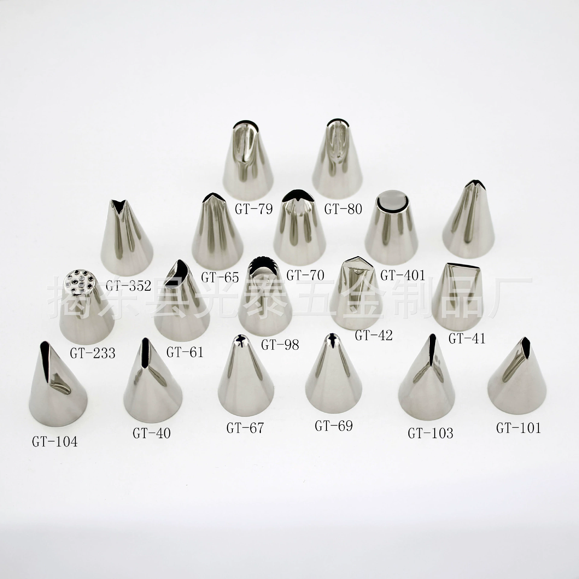 304 stainless steel stamping the overall molded decorative mouth, kitchen small tools, seamless decorative mouth inner and outer, seamless decorative mouth 56