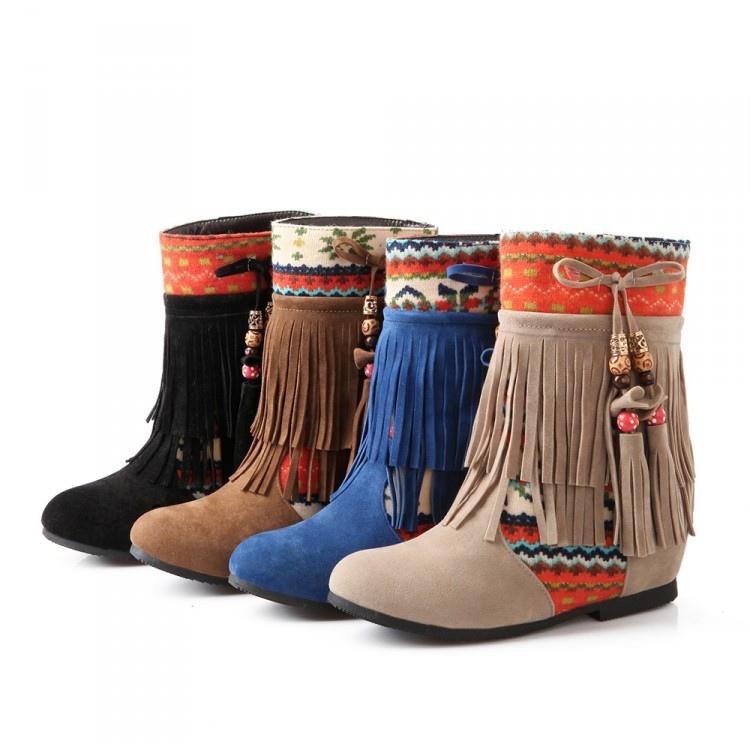 Bottes femme VéRITABLE MNR en PU artificiel - Ref 3355409 Image 14