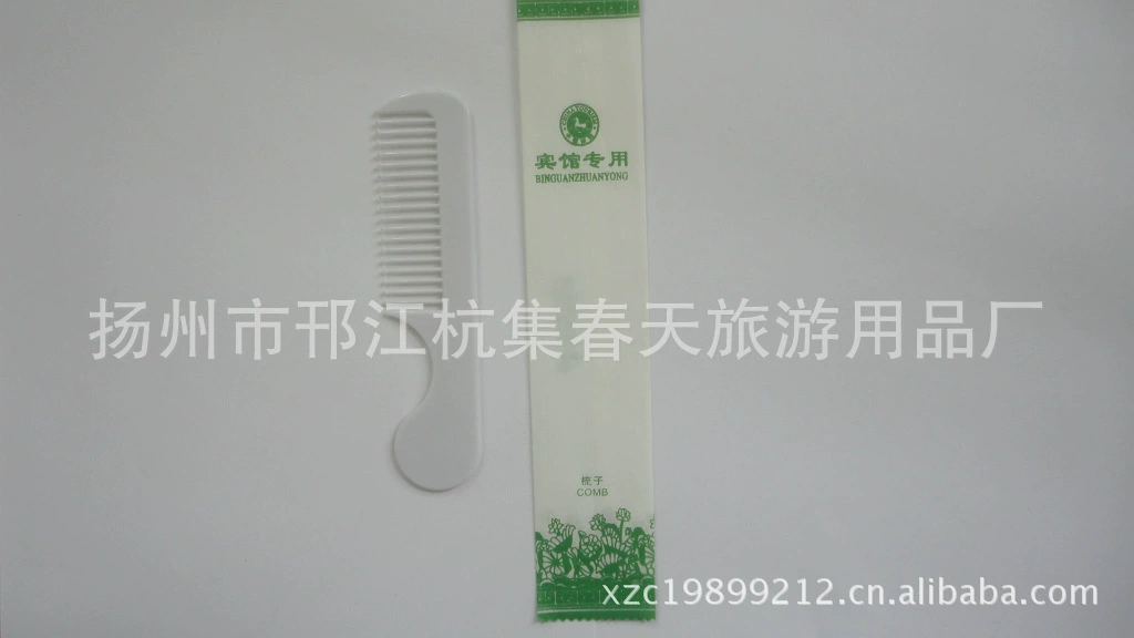 Поставка расчески для русалки, одноразовые расчески для отелей, расчески для отелей, расчески для экологически чистой бумаги