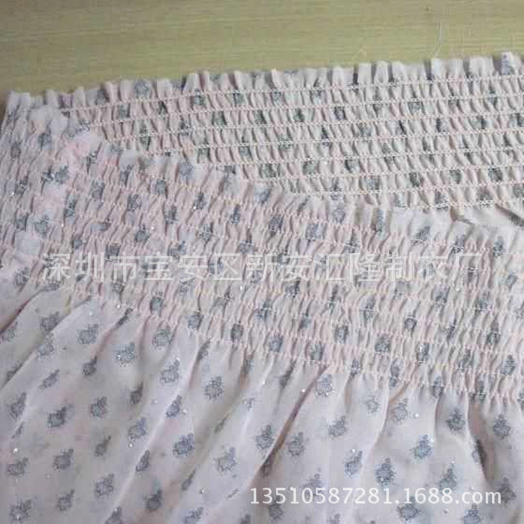 2019新款手工打揽斯马克 承接外单 韩版女装加工厂可供现货批发