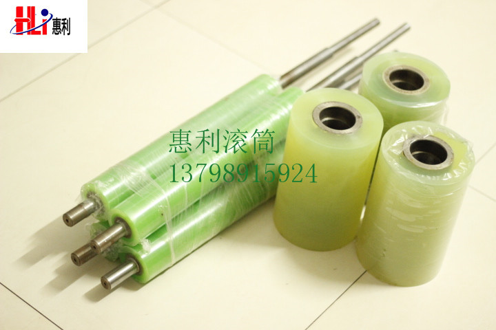 橡胶动力无动力滚筒滚轴 流水线配件包胶滚筒聚氨酯包胶|ru