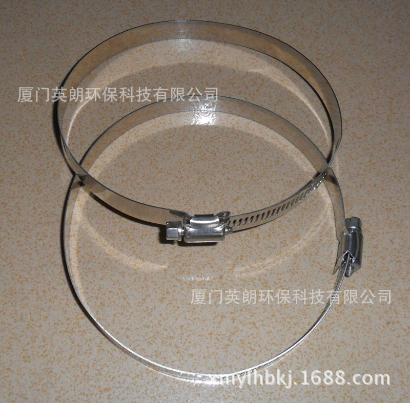 不锈钢风管喉箍、软伸缩管卡箍、PVC水管抱箍、镀锌螺旋风管连接-阿里巴巴