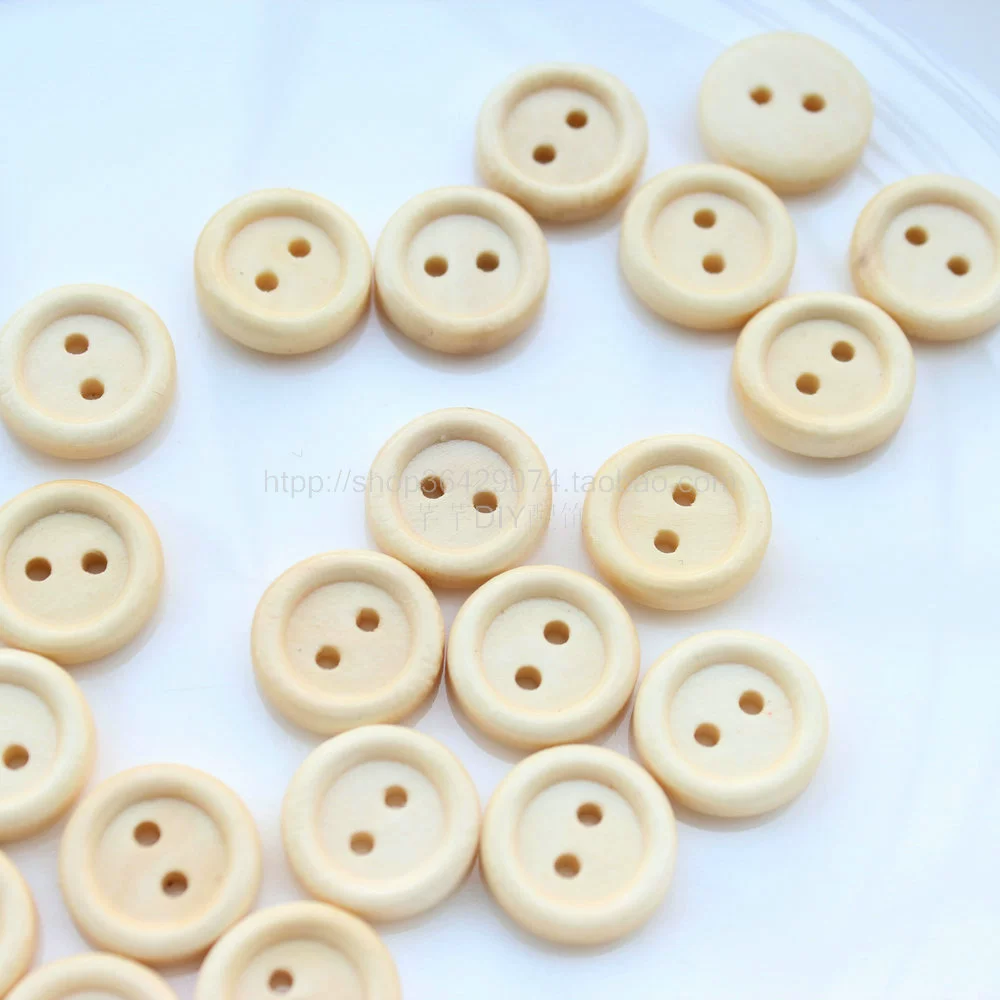 Круглое отверстие пряжки 2 журнала/Журнал Браун 10 мм-30 мм политуры кнопки Хандмаде аксессуаров ДИИ декоративный