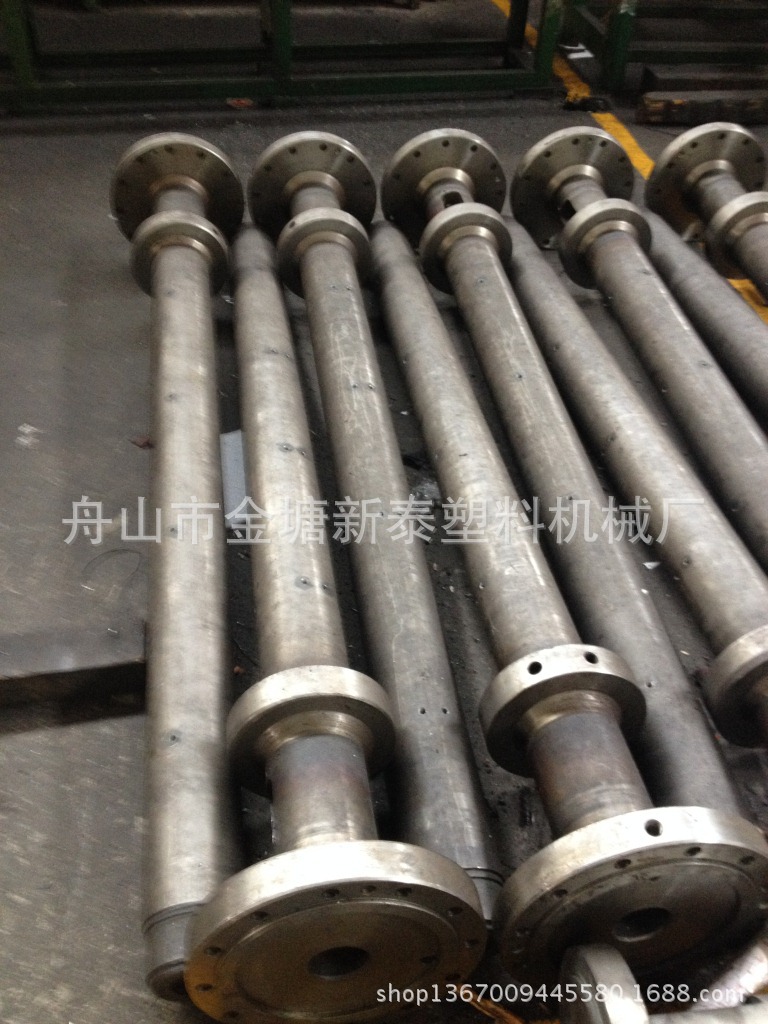 诚信厂家精工制造125造粒挤出机料筒螺杆