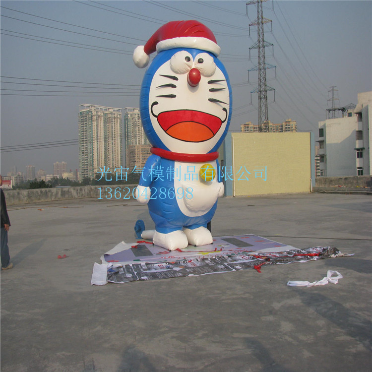 厂家批发新款机器猫卡通广告展览用品人偶模型支持跨境代发