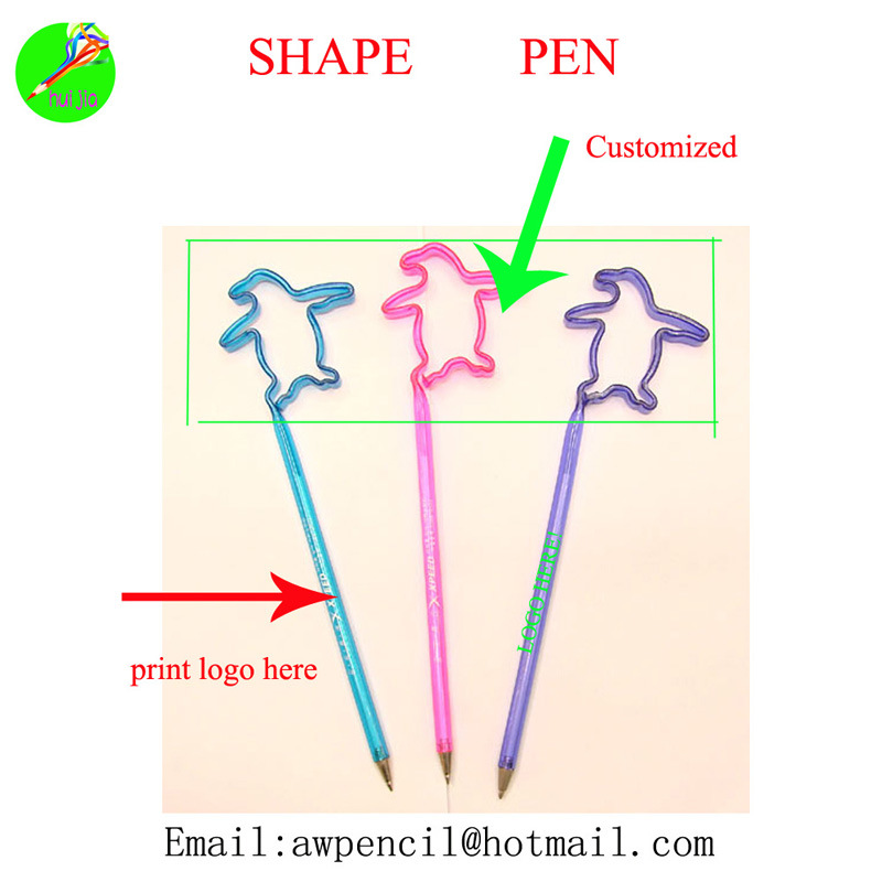 dolphine shape pen