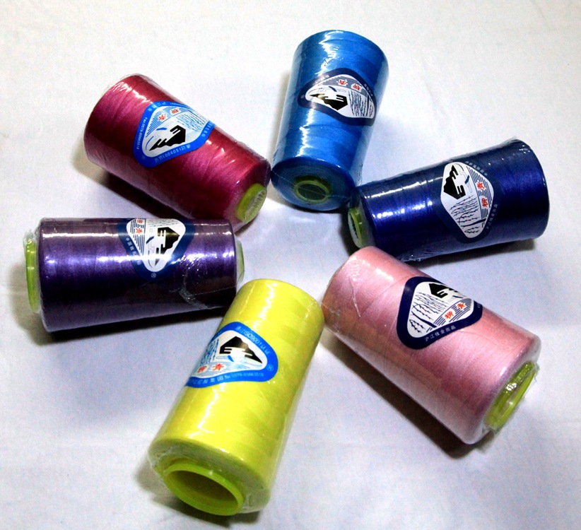 柳青牌缝纫线 40s/3  3000y   多色可选耐磨手缝多用耐磨线涤纶