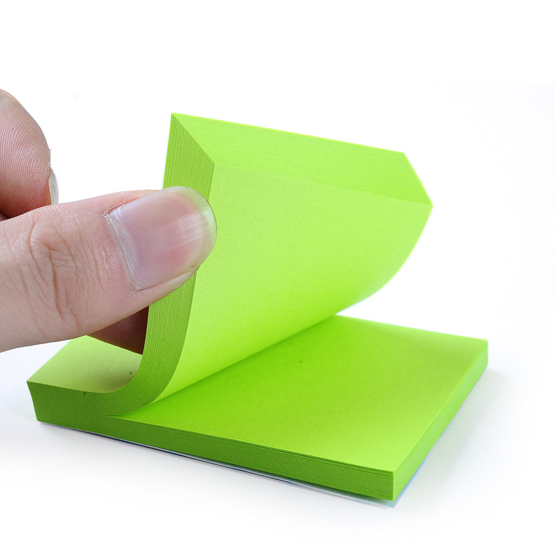 Manufacturers supply 3*2 inch Colored paper Notices posted lovely square Sticky notes Convenient paste wholesale