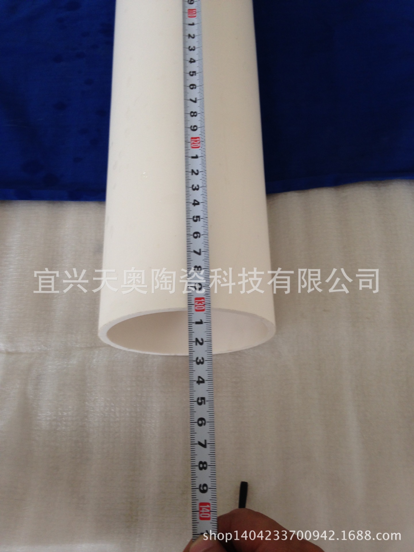 防磨耐温95氧化铝陶瓷保护管 99刚玉管