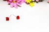 Fashionable crystal earings, earrings, accessory, wholesale, Korean style