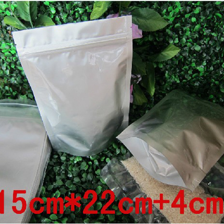 【品质保证】供应15*22食品级可站立自封袋 纯铝密封拉骨袋批发