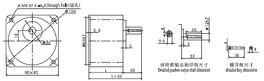 5IK40RGN-CF5GN-9K牙箱尺寸