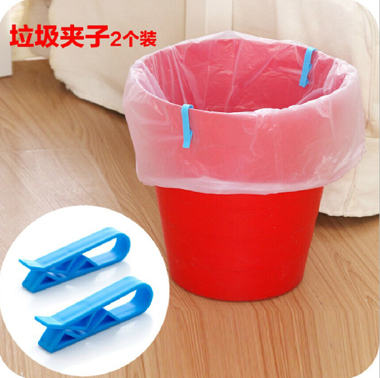 New style of Junman originality Trash disposable bag Fixing clip disposable bag Slip 2 Multicolor)