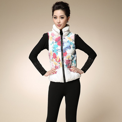 2019 Autumn and winter new pattern Korean Edition Down Jackets coat vest fashion keep warm Women's wear Down Jackets Promotion On behalf of