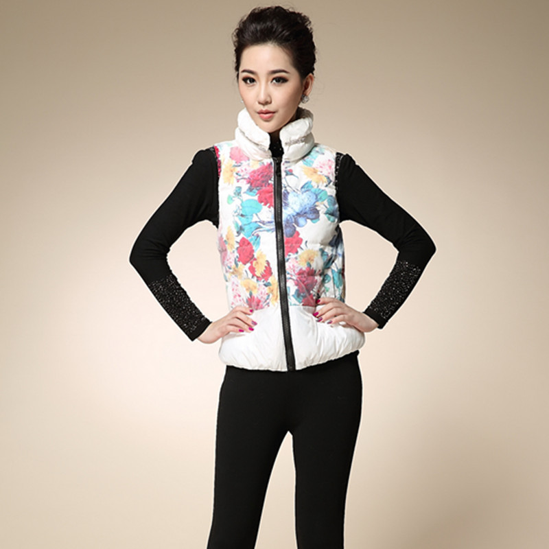 Fall/winter new Korean version of down jacket jacket vest fashion warm women's down jacket promotion a generation of hair