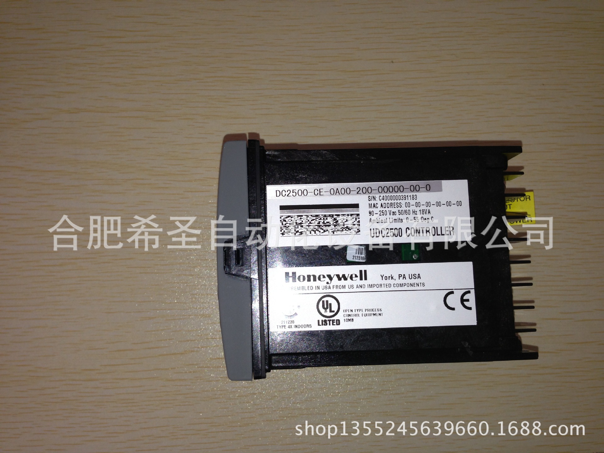 霍尼韦尔DC3200 温控器 DC3200-A0-000R-100-00000-00-0