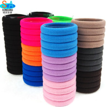 义乌发圈厂家招9.9合作网店商家 24条装彩色黑色发圈批发袋装