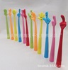 12 Gesture Shapes Bending Finger Pen Advertising Pen TPR Soft Glue Finger Gesture Bending Pen