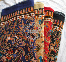 棉麻印花布料 波西米亚民族风双边定位 坐垫抱枕旗裙袍香包背景布