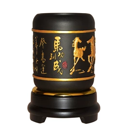炭雕工艺品;摆件支架;电视柜摆件