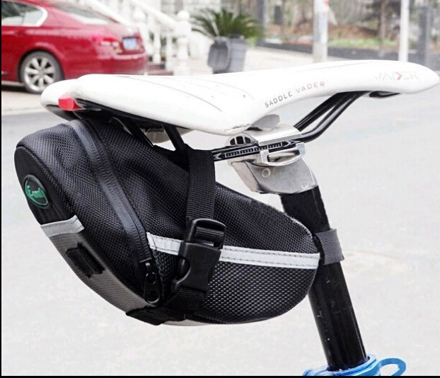 Велосипедная быстросъемная задняя Сумка Горный велосипед Шоссейная велосипедная Подушка Сумка Набор инструментов Ремешок Седельная сумка