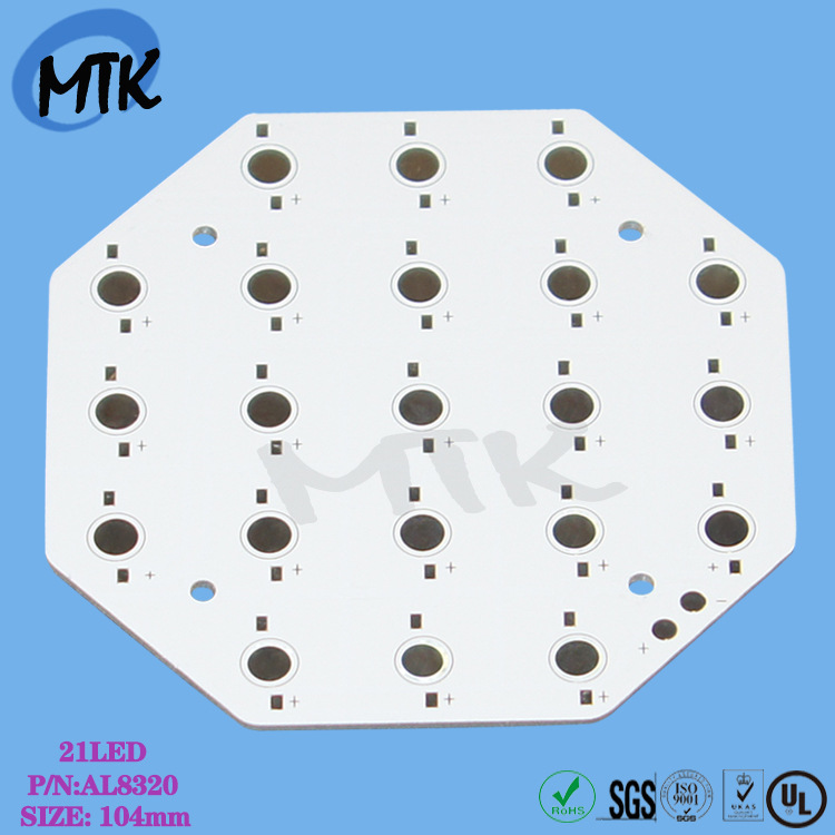 单面铝基板 LED铝基板 LED大功率高导PCB PCB线路板加工厂家