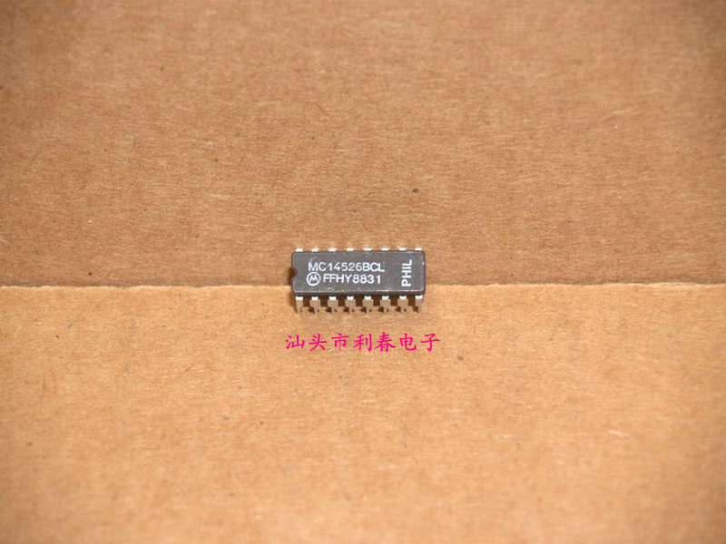 MC14526BCL MC14526BAL 可预置4位向下计数器     DIP 保质量