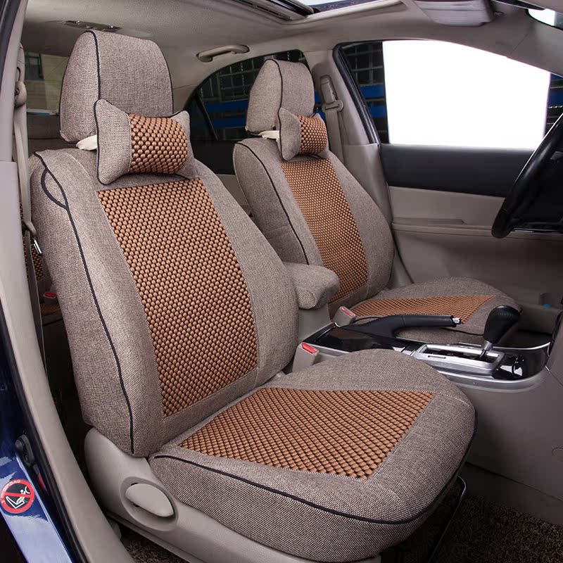 new pattern Ice silk car seat Summer cushion Four seasons currency Seat cushion Car mats sets Car Accessories