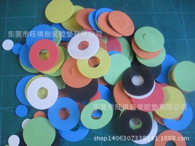 专业厂家 黑色圆形格纹橡胶垫 .自粘防滑橡硅胶脚垫 可订做