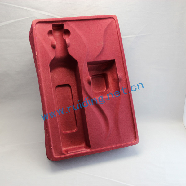 供应 洋酒植绒礼品内盒