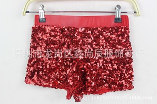 Meilaia stage costume ds hip-hop jazz nightclub female singer hip sequins leggings shorts
