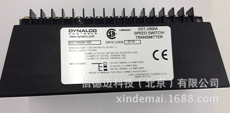现货供应DYNALCO Speed Switch Transmitter速度变送器 SST-2400A