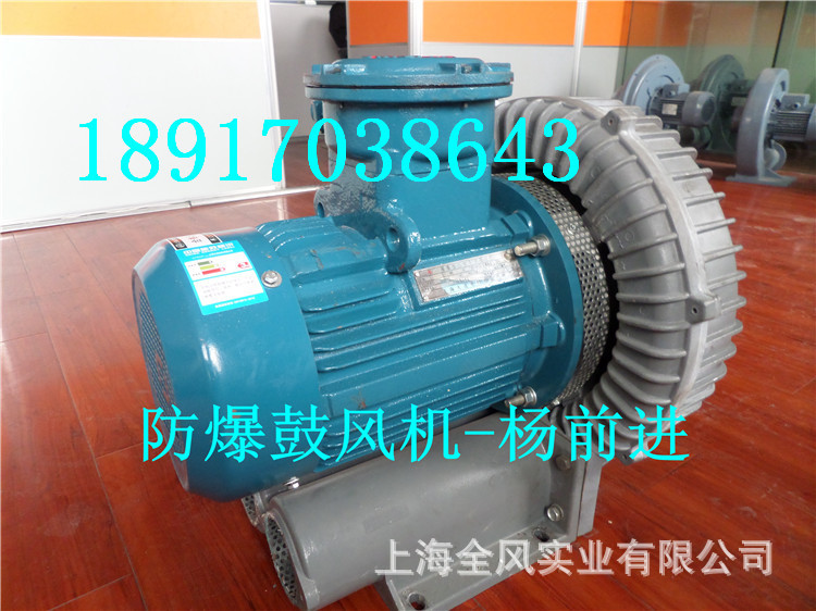 防爆式高压风机 旋涡式防爆鼓风机