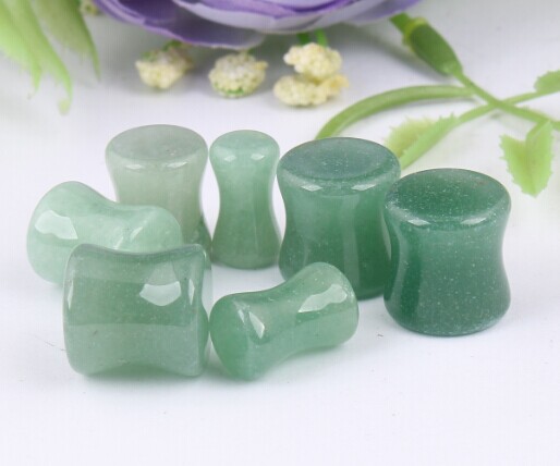 Dongpo Jade Genuine Jade Earrings Stud Ear Expander Bone Stick Ear Plug 16mm Geometric Shape Light Luxury Fashion Hoop Earrings for Women detail image 7