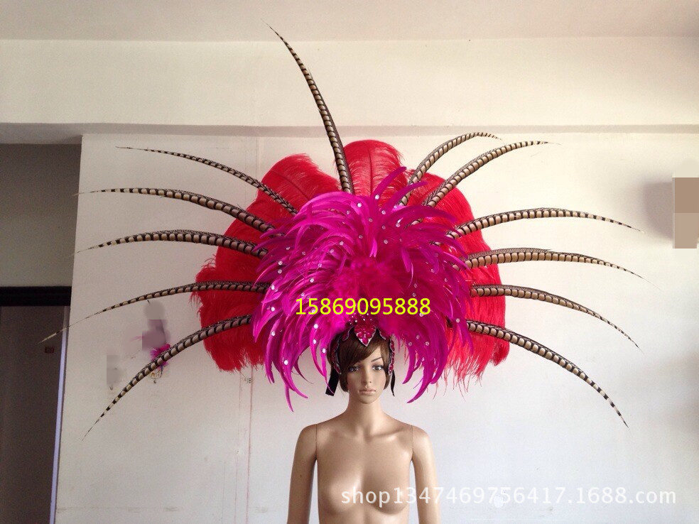 演出服裝羽毛裝飾