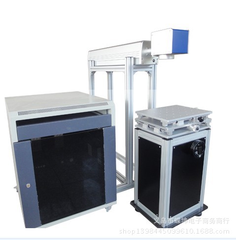 专业包装盒白色镭射纸打标机幅面250X250