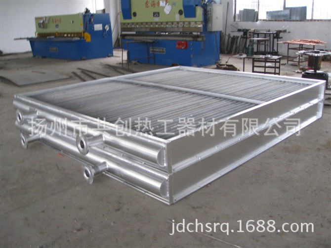 厂家生 产供应铝制串片空气热管换热器 铜铝复合散热器