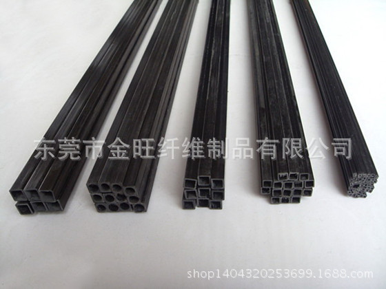 厂家批发2*2*1外方内圆碳纤维方管 高强度 直线度好碳纤维方管