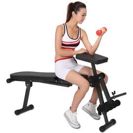 A5合1多功能小飞鸟哑铃凳折叠仰卧板运动腹肌板健身椅腹部健身器