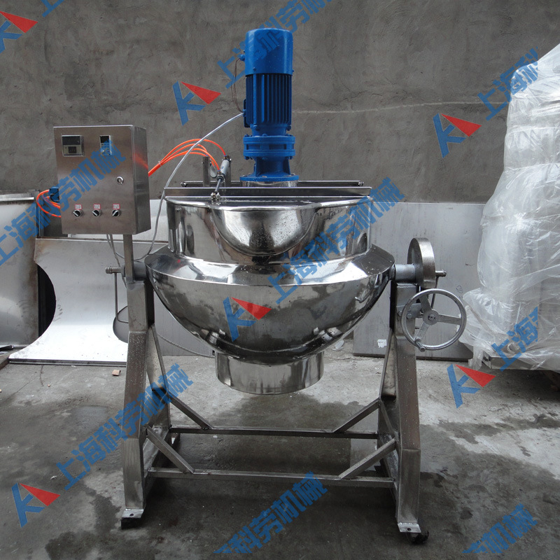 高脚架电加热夹层锅,电加热蒸煮锅