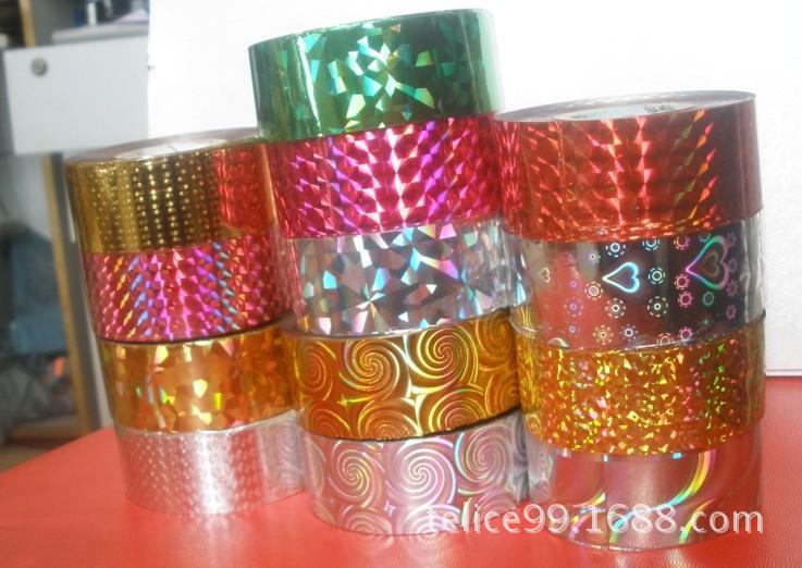 Manufacturer supplies nail stickers, starry sky paper, 2.5 cm wide * 120 meters long (small roll - regular pattern).