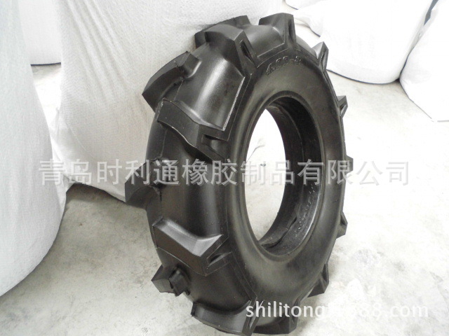厂家供应农用实心人字胎3.50-4,3.50-8,4.00-8