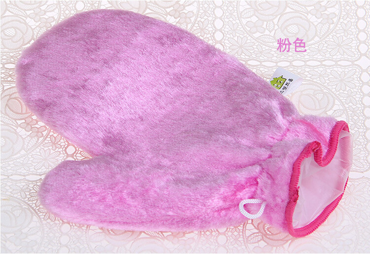 7,木纤维不沾油防水手套