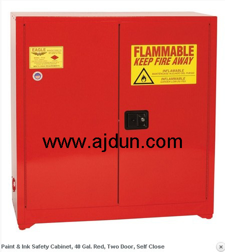 美国eagel涂料/油墨安全柜，40加仑红色